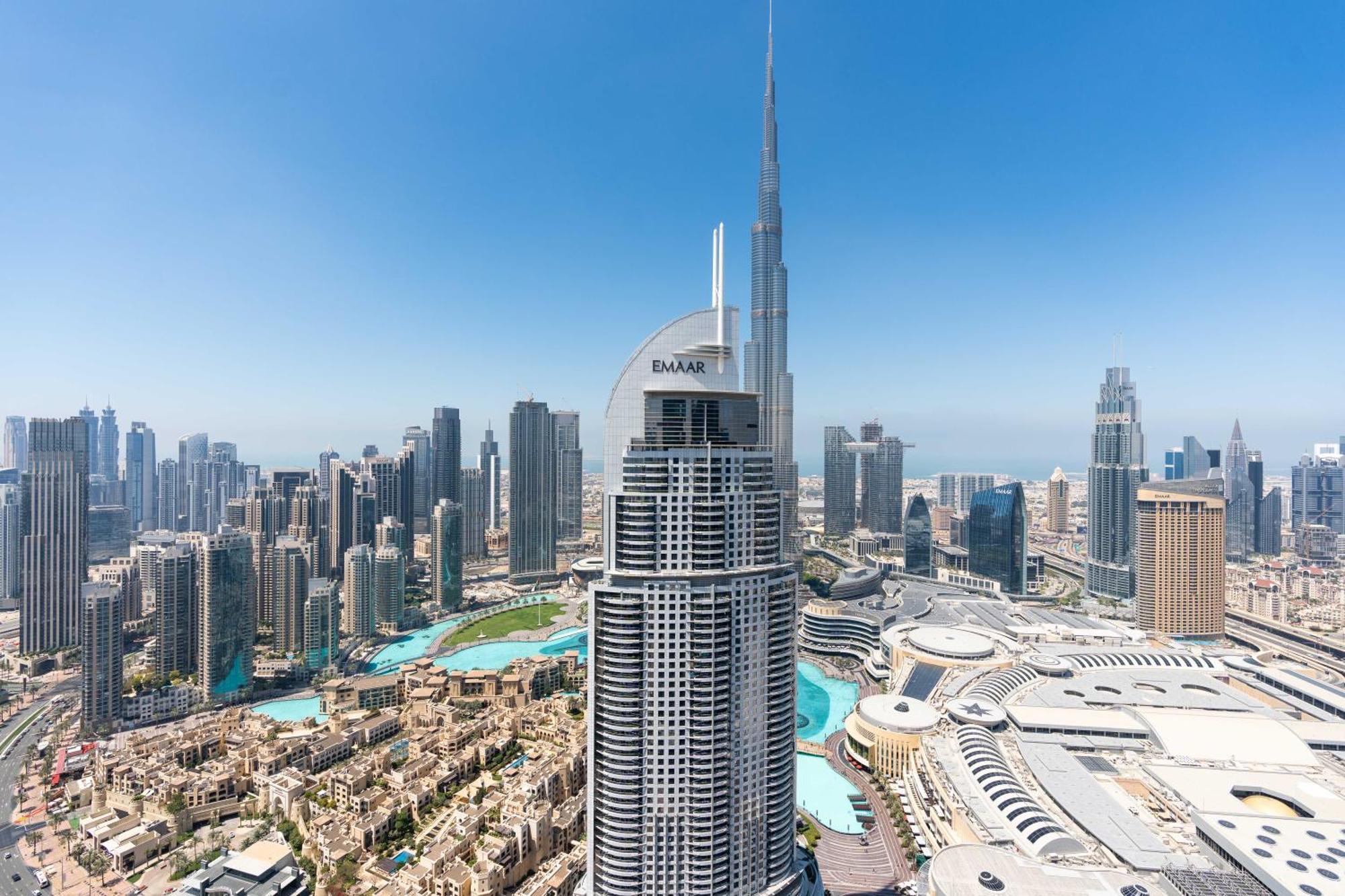 Lux Apt-Burj View Opp. Dxb Mall Dubaj Exteriér fotografie