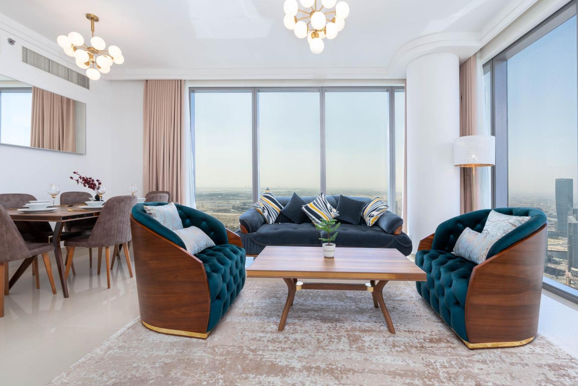 Lux Apt-Burj View Opp. Dxb Mall Dubaj Exteriér fotografie